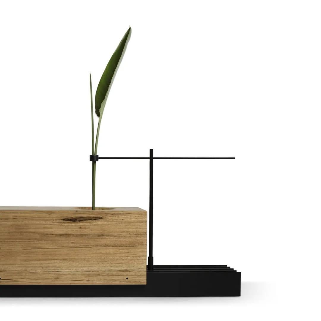 Banco Alma in legno e acciaio di Andre Ferri Atelier In condizioni Nuovo in vendita a Geneve, CH