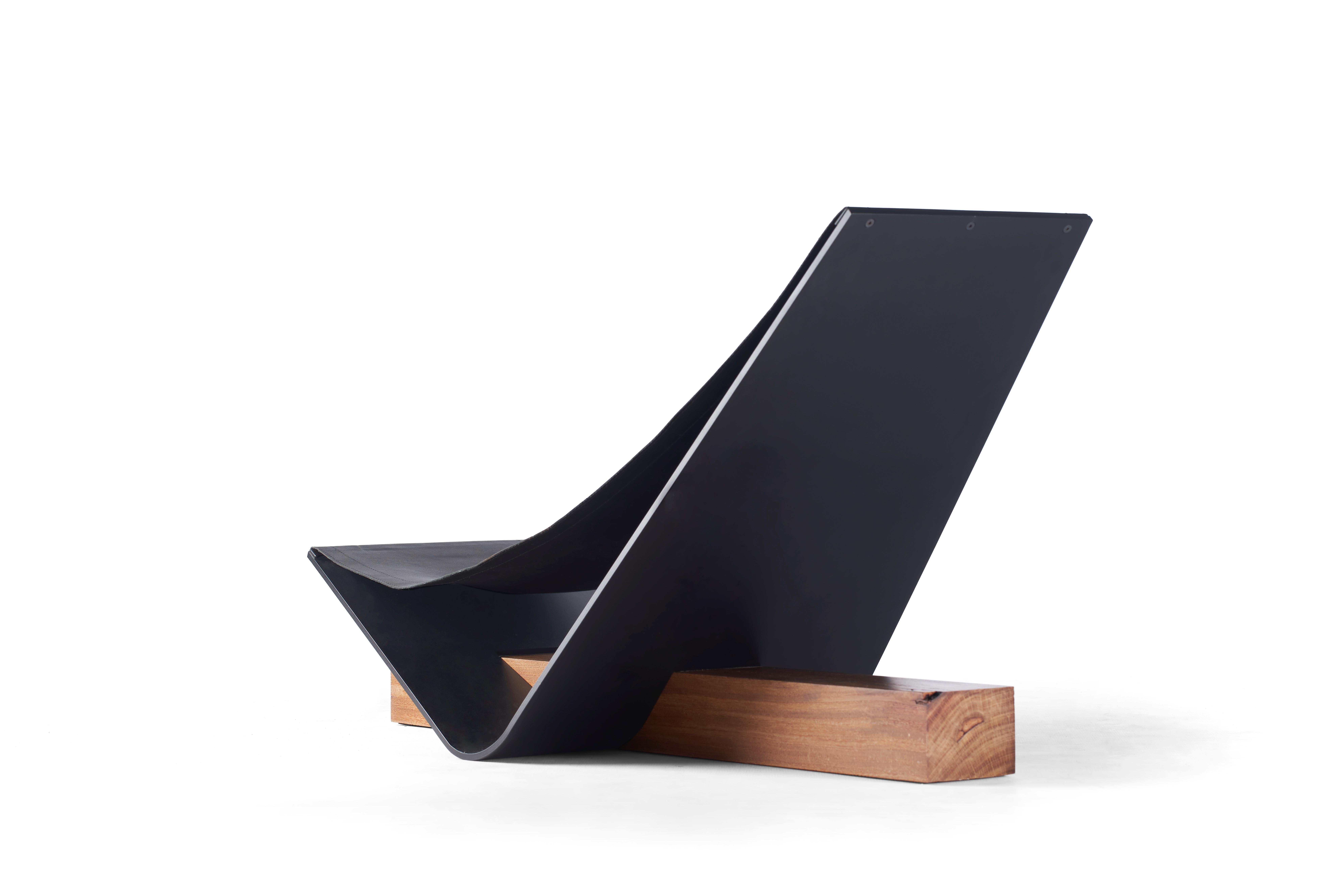 Poltrona Rede in legno e acciaio di Atelier A. Ferri In condizioni Nuovo in vendita a Geneve, CH