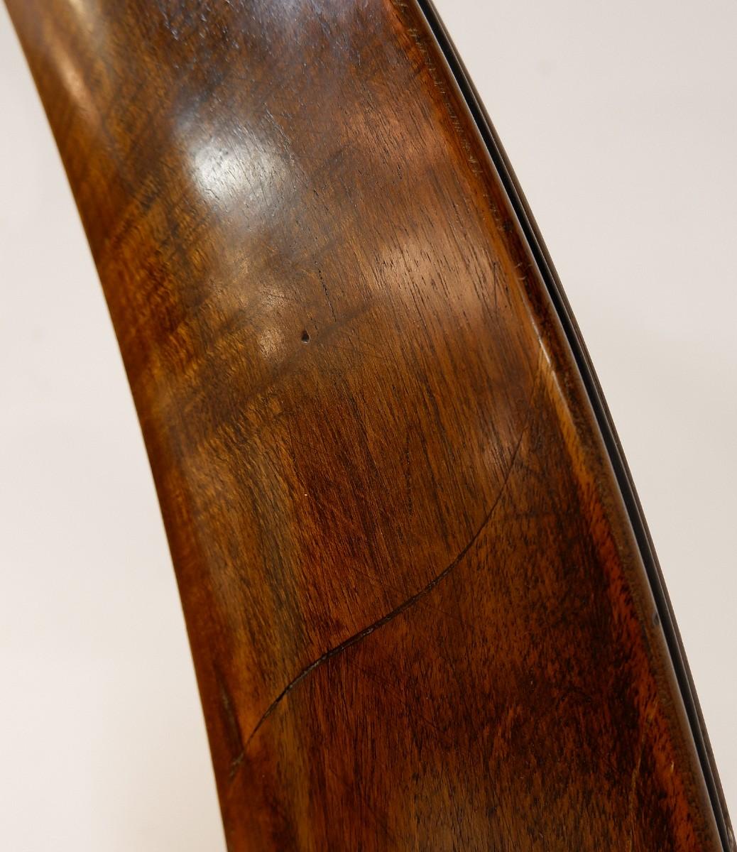 wooden arc floor lamp