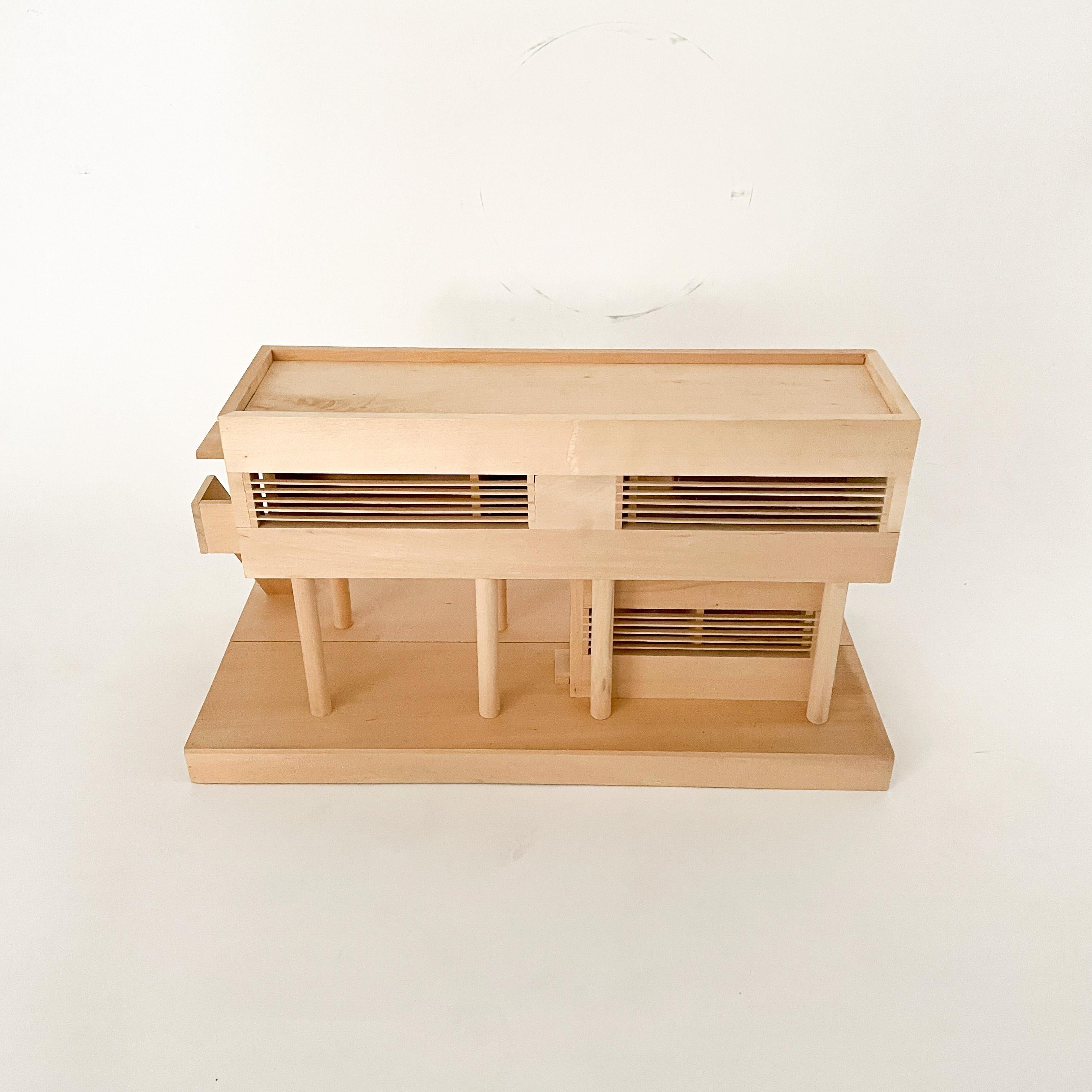 Wood Architectural Model, C. 2000's For Sale 1