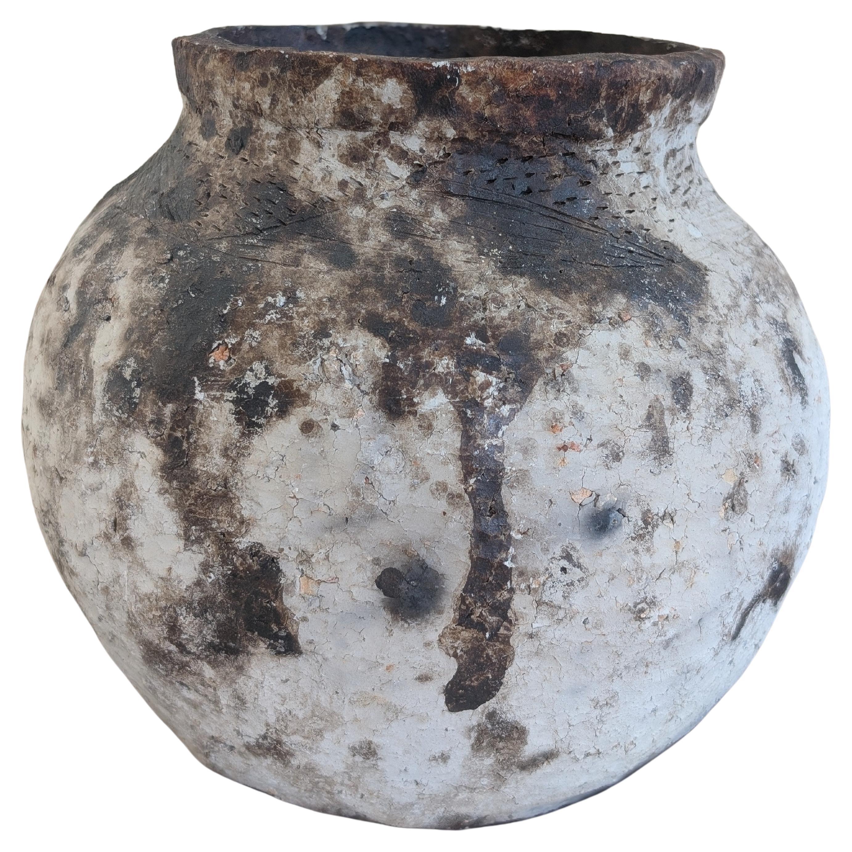 Vaso in Wood and Ash, cotto in argilla