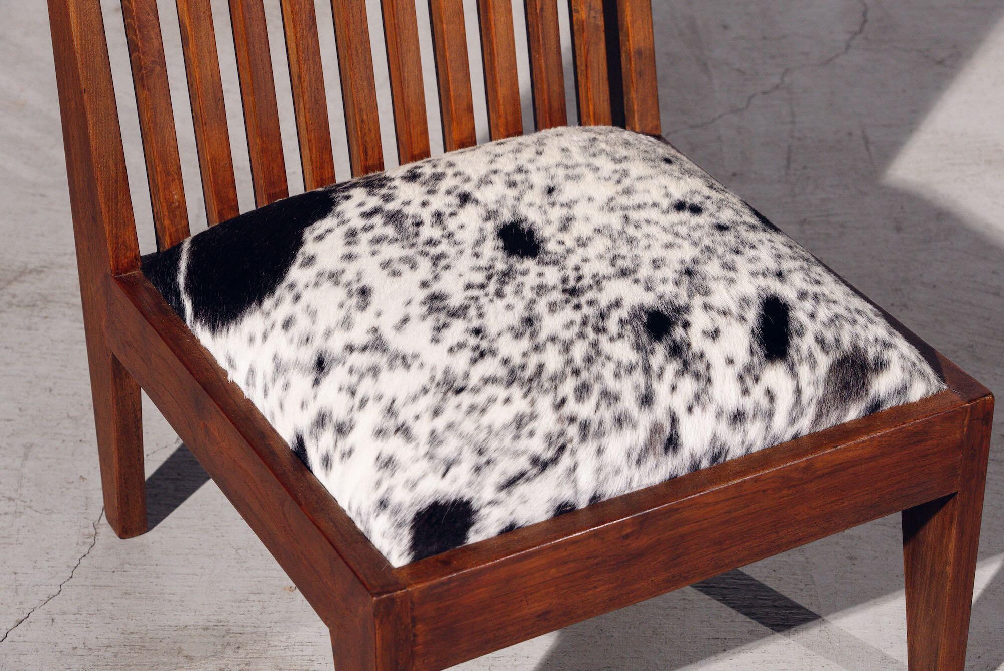 Mid-Century Modern Wood Back Low Chair by Pierre Jeanneret for Chandigarh, India, Circa 1965-66 For Sale