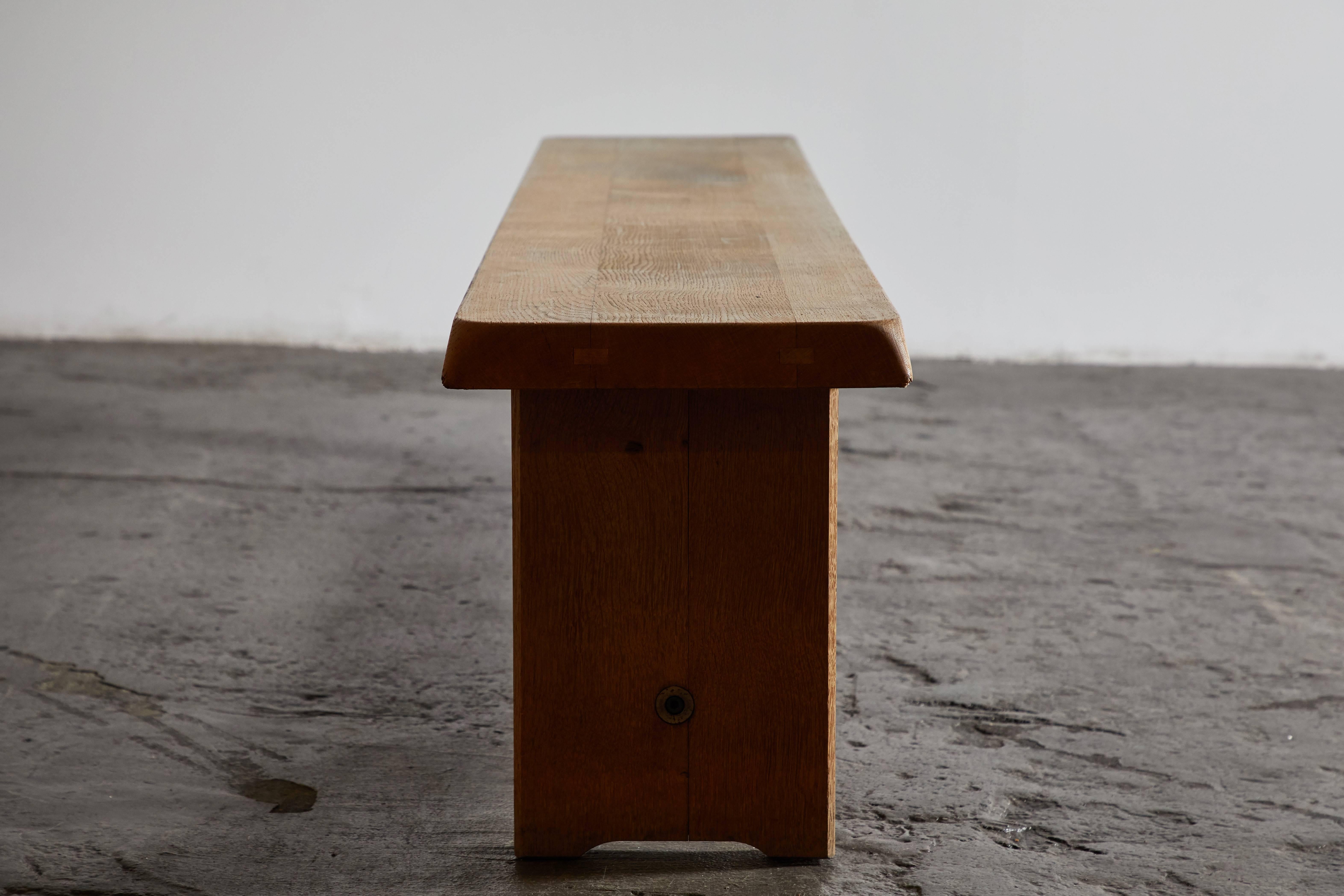 Wood Bench by Pierre Chapo 2