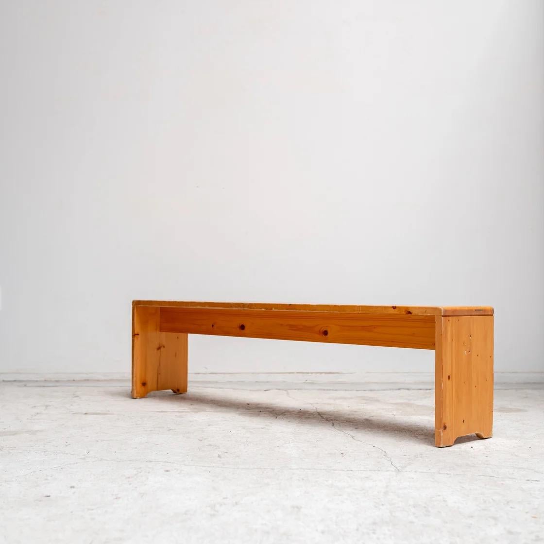 Late 20th Century Wood Bench from Savoie For Sale