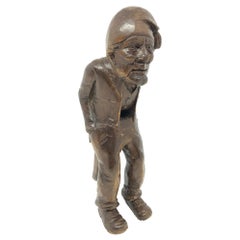 Wood Black Forest Brienz Carved Figural Nutcracker German Antique, 1900s