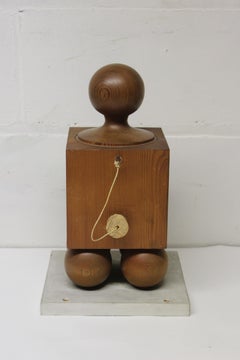 Wood Block Sculpture