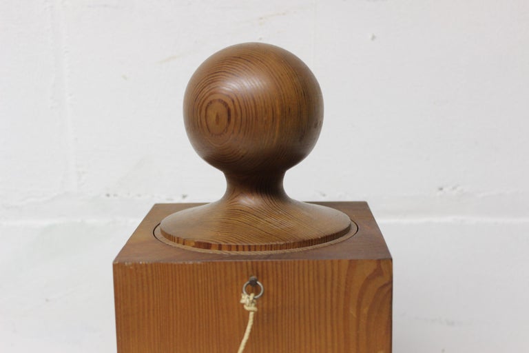 Wood Block Sculpture For Sale at 1stDibs