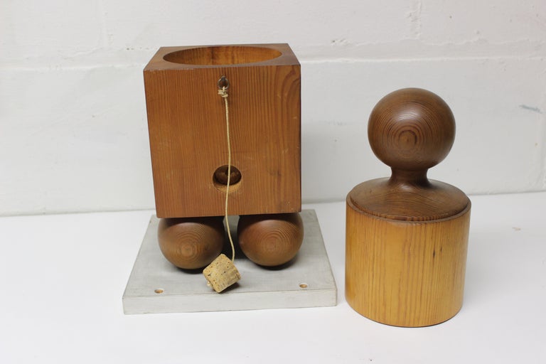 Wood Block Sculpture For Sale at 1stDibs