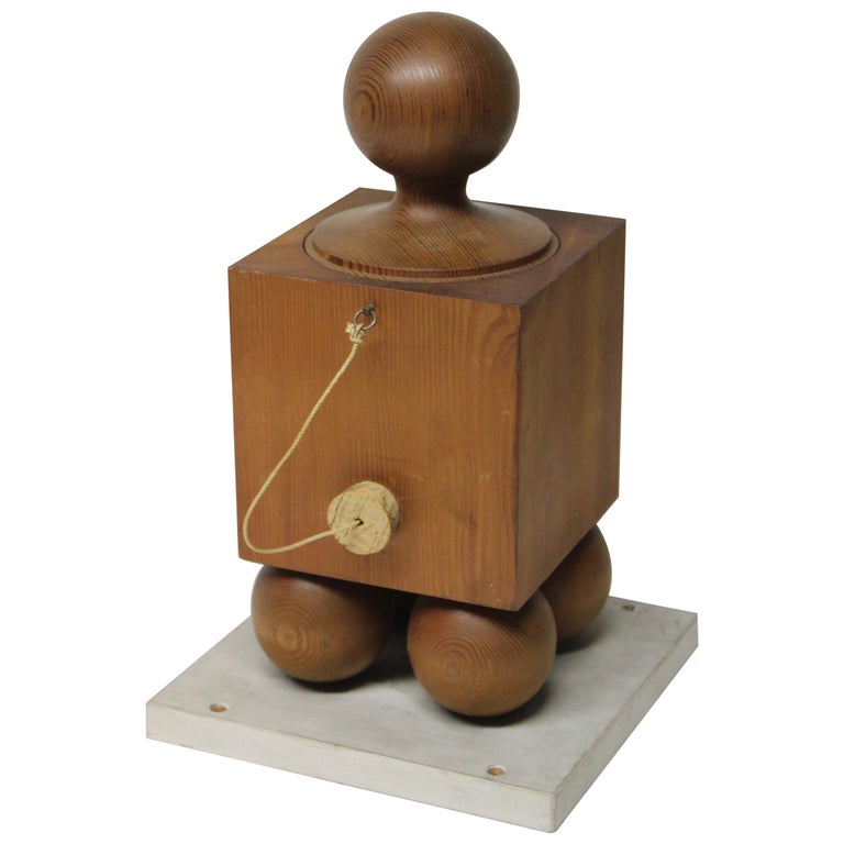 Wood Block Sculpture For Sale at 1stDibs