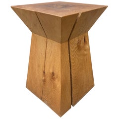 Wood Block Table in the Style of Christian Liaigre