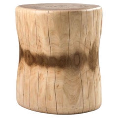 Ceppo di legno massiccio intagliato nell'osso da KUNAAL KYHAAN