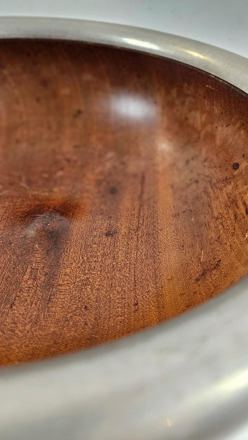 Wood Bowl By DMK Daniela Mola and Ingo Knuth For Sale 1