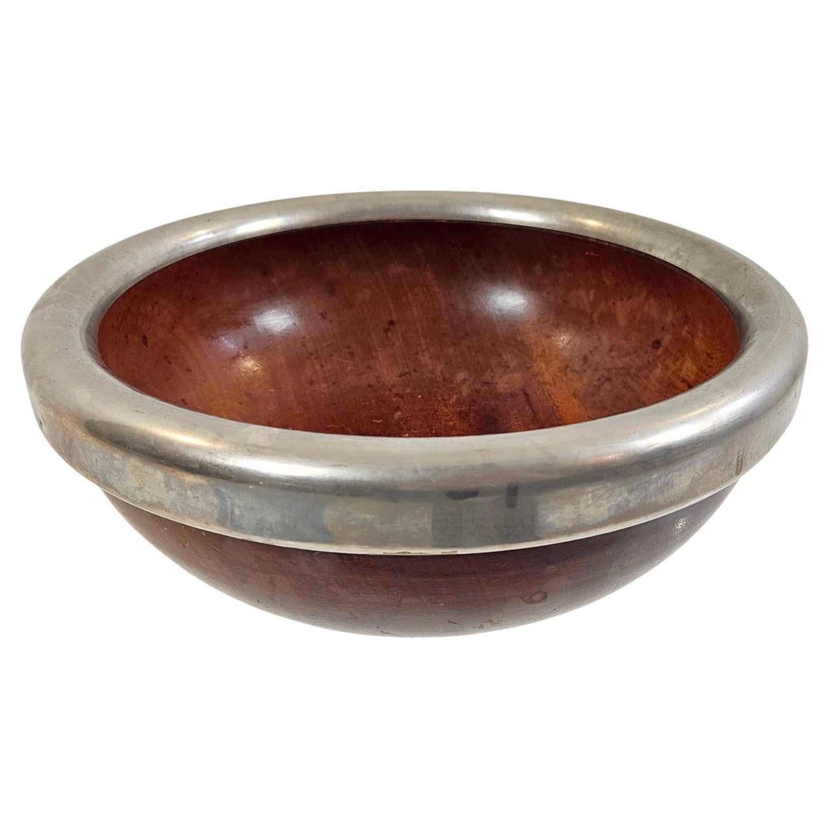 Wood Bowl By DMK Daniela Mola and Ingo Knuth For Sale