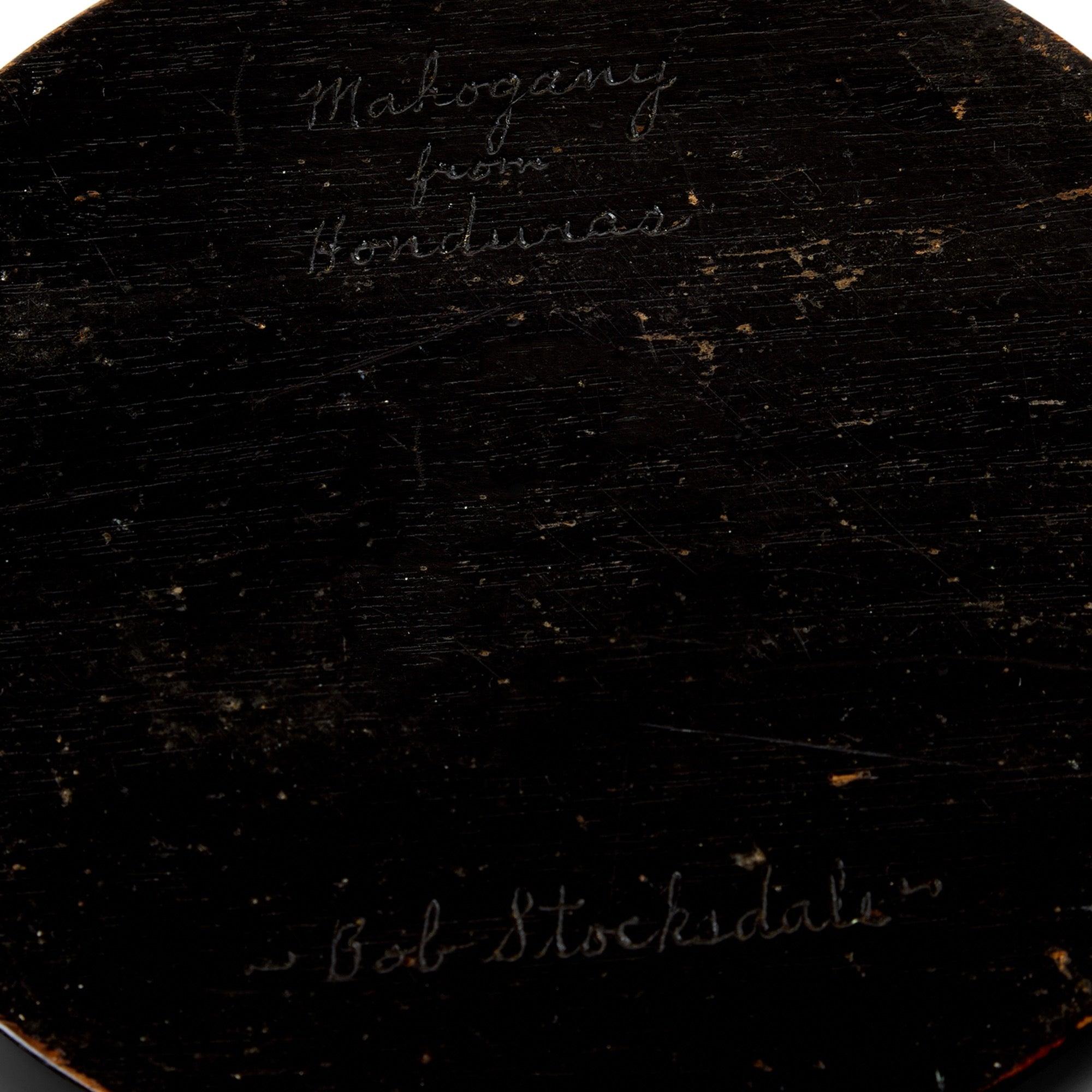 Wood Bowl by Bob Stocksdale In Fair Condition For Sale In Sagaponack, NY