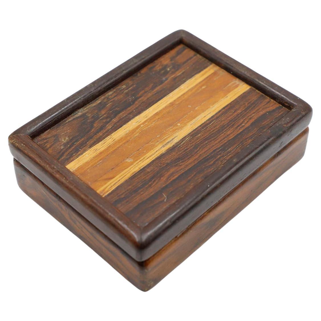 Wood Box by Don Shoemaker For Sale