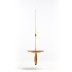 Wood, Brass and Steel Balanço Gira by Atelier Andre Ferri