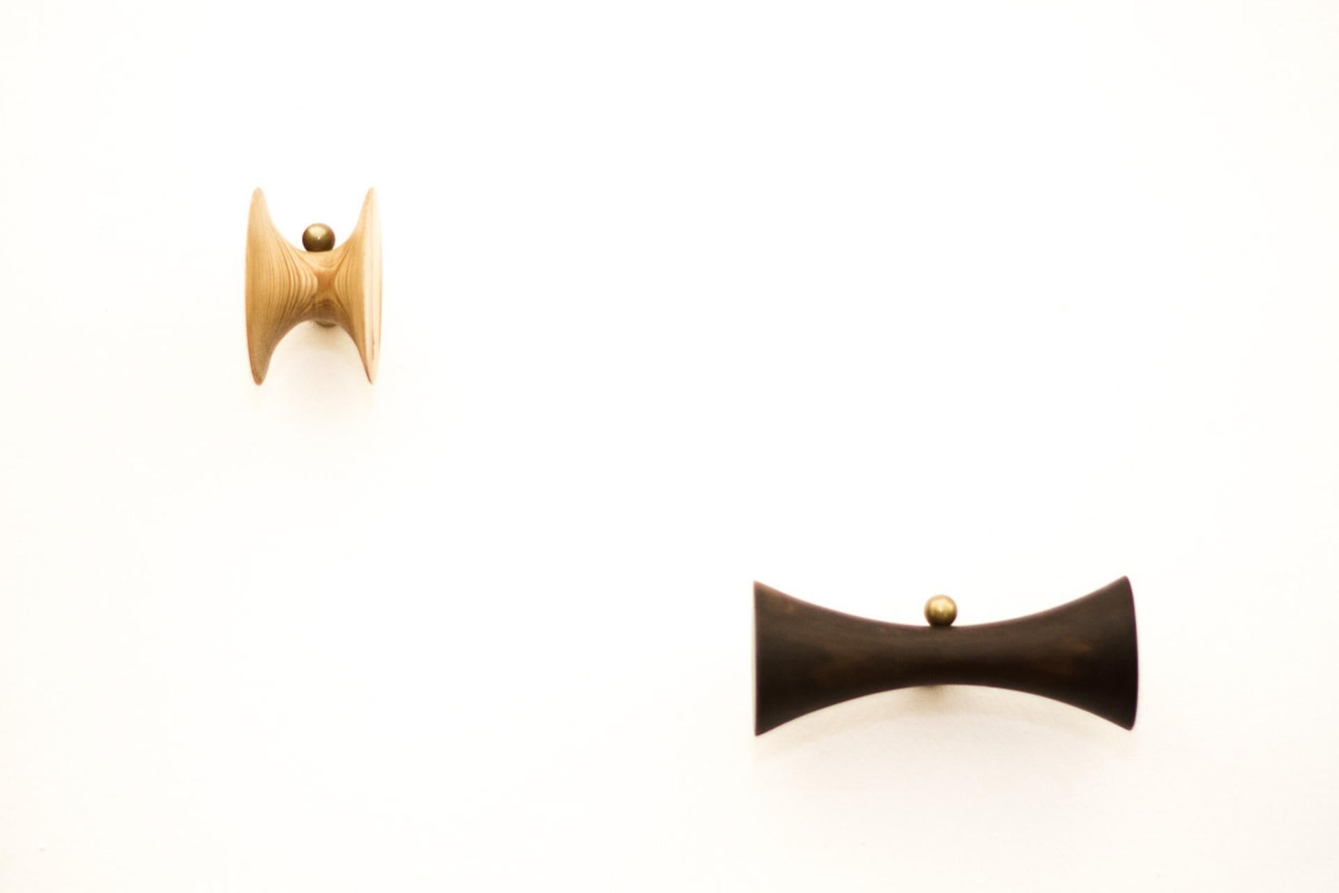 Wood Butterfly Hangers, Brazilian Contemporary Design, Alva Design For Sale 2