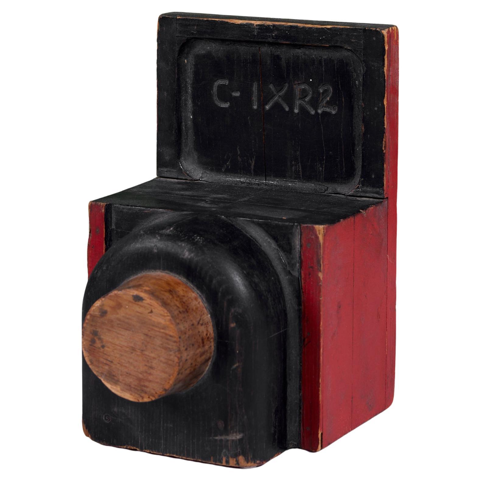 Wood Camera Found Art For Sale