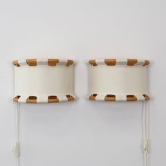 Applique in legno e tela di Anna Ehrner per Atelje Lyktan, anni '80, Svezia