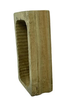 Wood Carved Flower Butter Mold Antique, German, 1890s