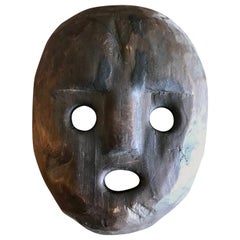 Wood Carved Folk Mask
