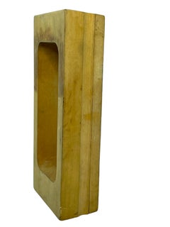 Wood Carved Grape Butter Mold Antique, German, 1900s