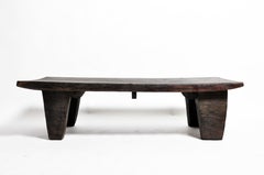 Wood Carved Naga Tribe Day Bed