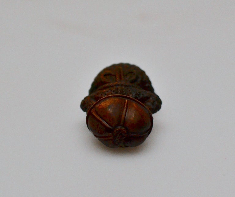 Wood Carved Netsuke at 1stDibs | netsuke for sale