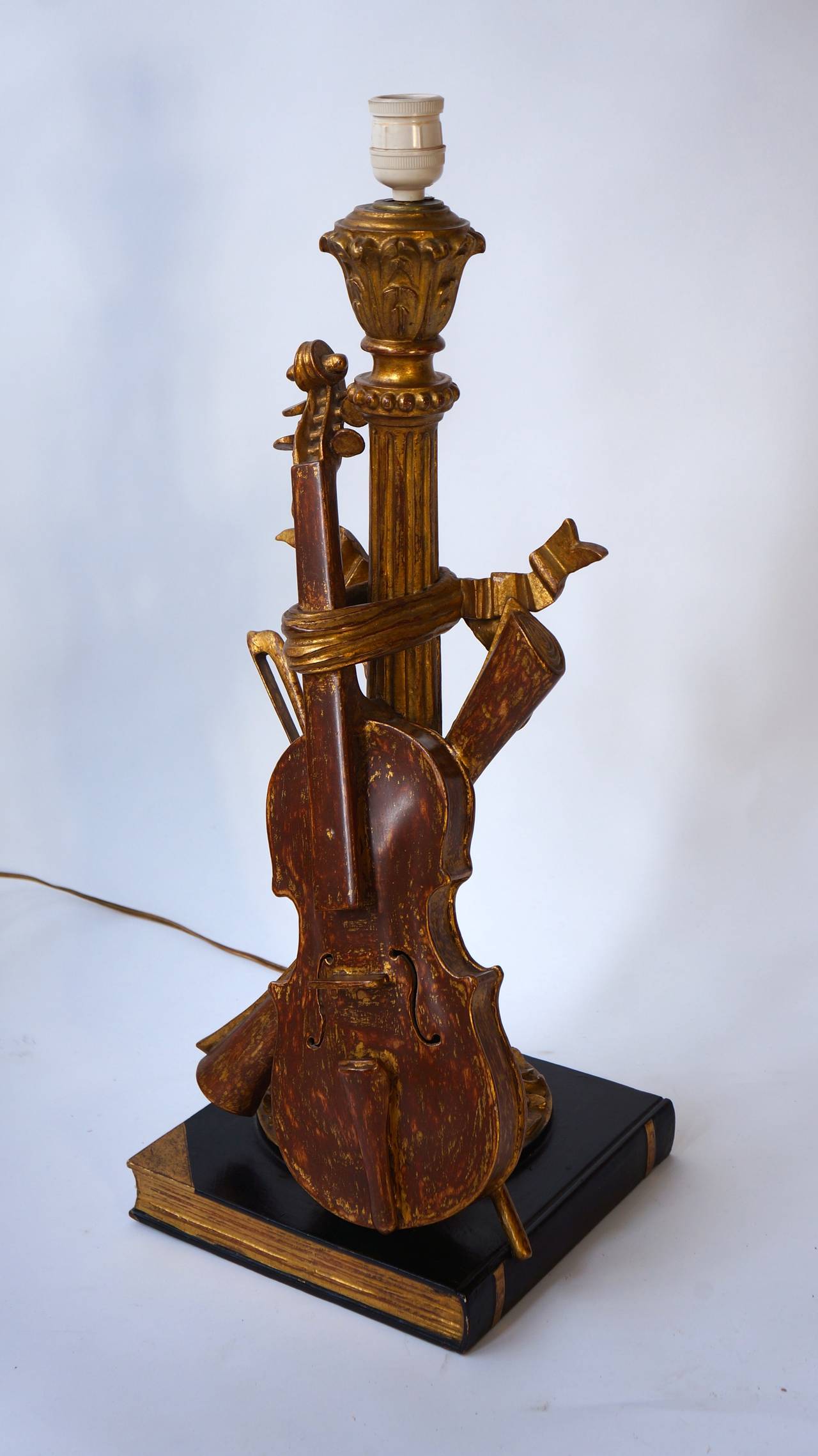 violin lamp