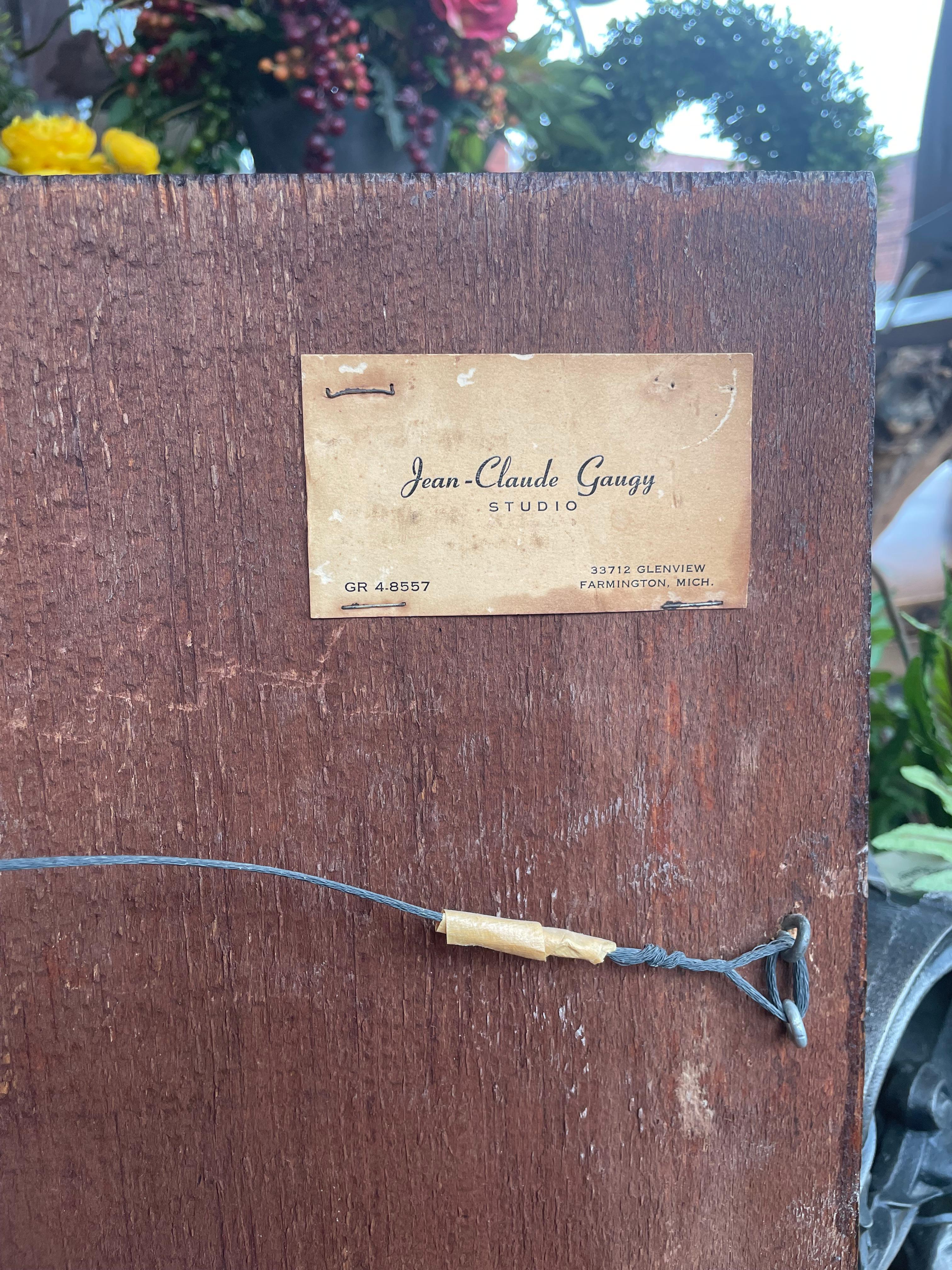French Wood Carving by Jean-Claude Gaugy For Sale