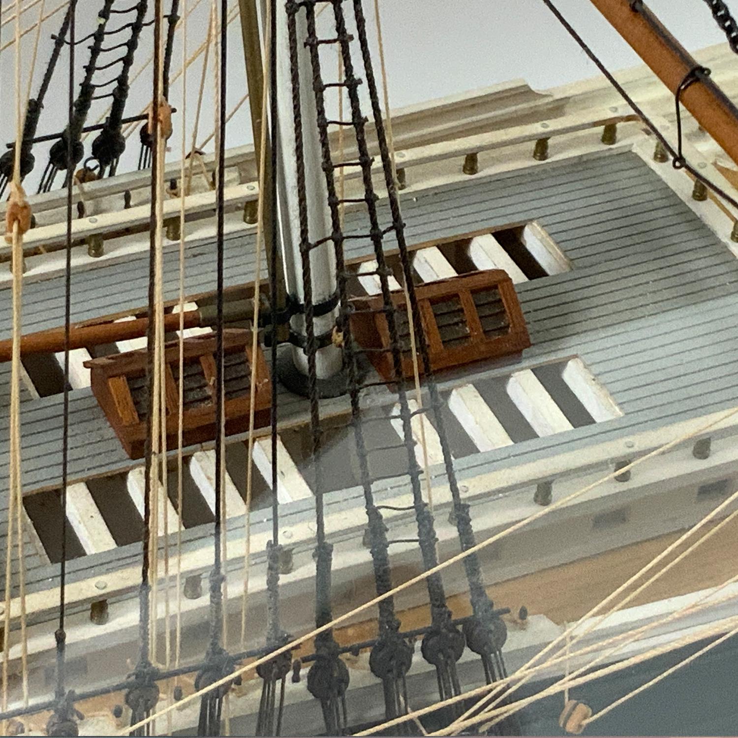 Modèle de navire en bois de la Bent F. Packard de Seattle en vente 2