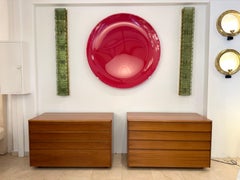 Cassettiera in Wood di Luigi Saccardo per Gasparello. Italia, anni '70