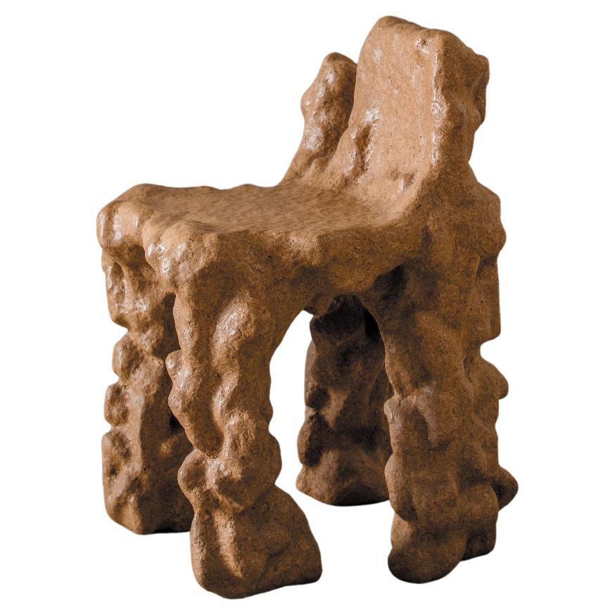 Wood Clay Chair No.2 by Sigve Knutson For Sale