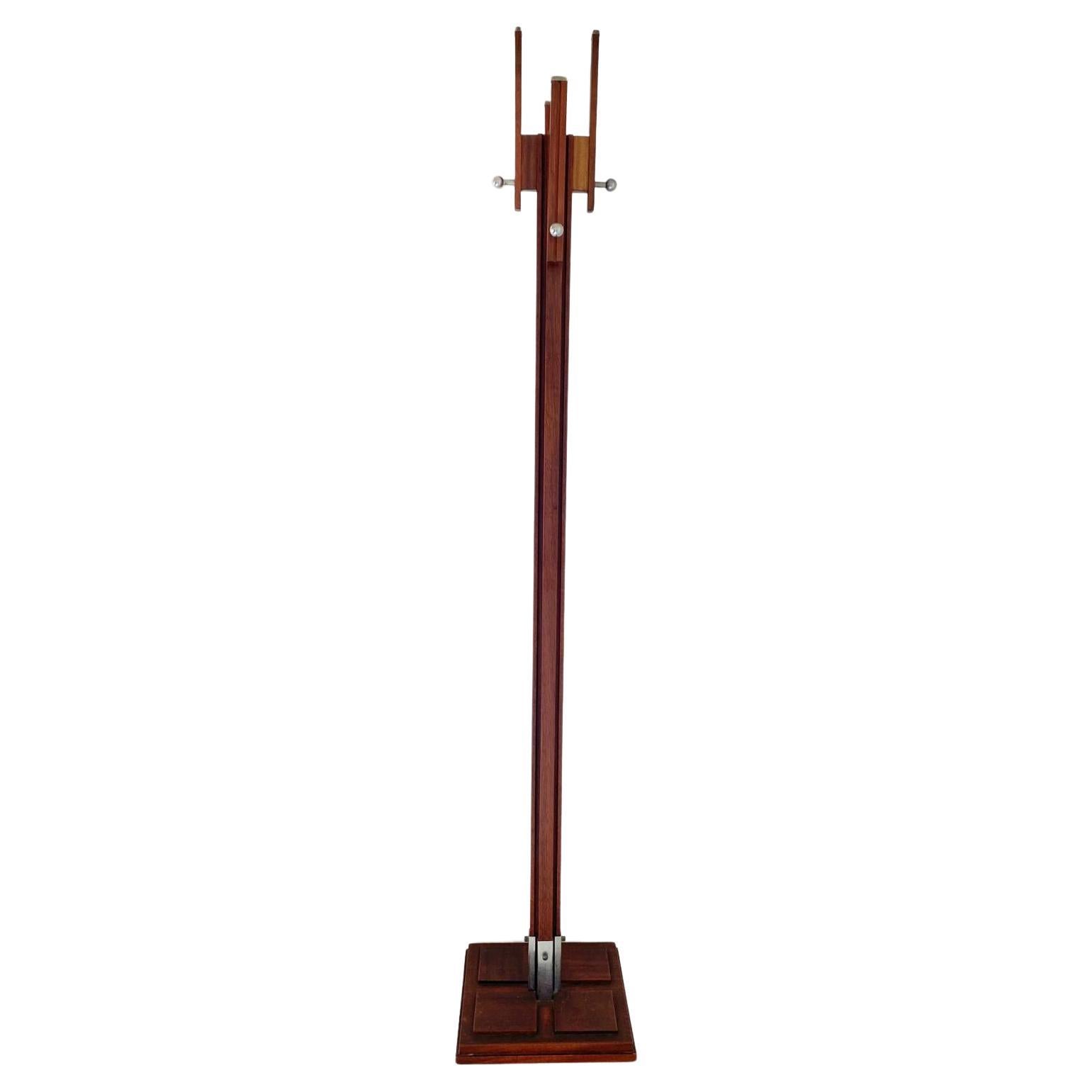 Mid-20th Century Wood coat rack,  Carlo de Carli for FIARM, Italy, 1960's