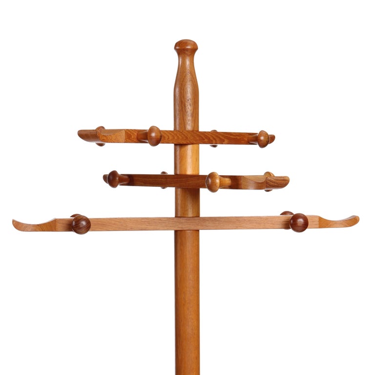 Wood Coat Tree by Ebbe Gehl and Soren Nissen For Sale at 1stDibs ebbe
