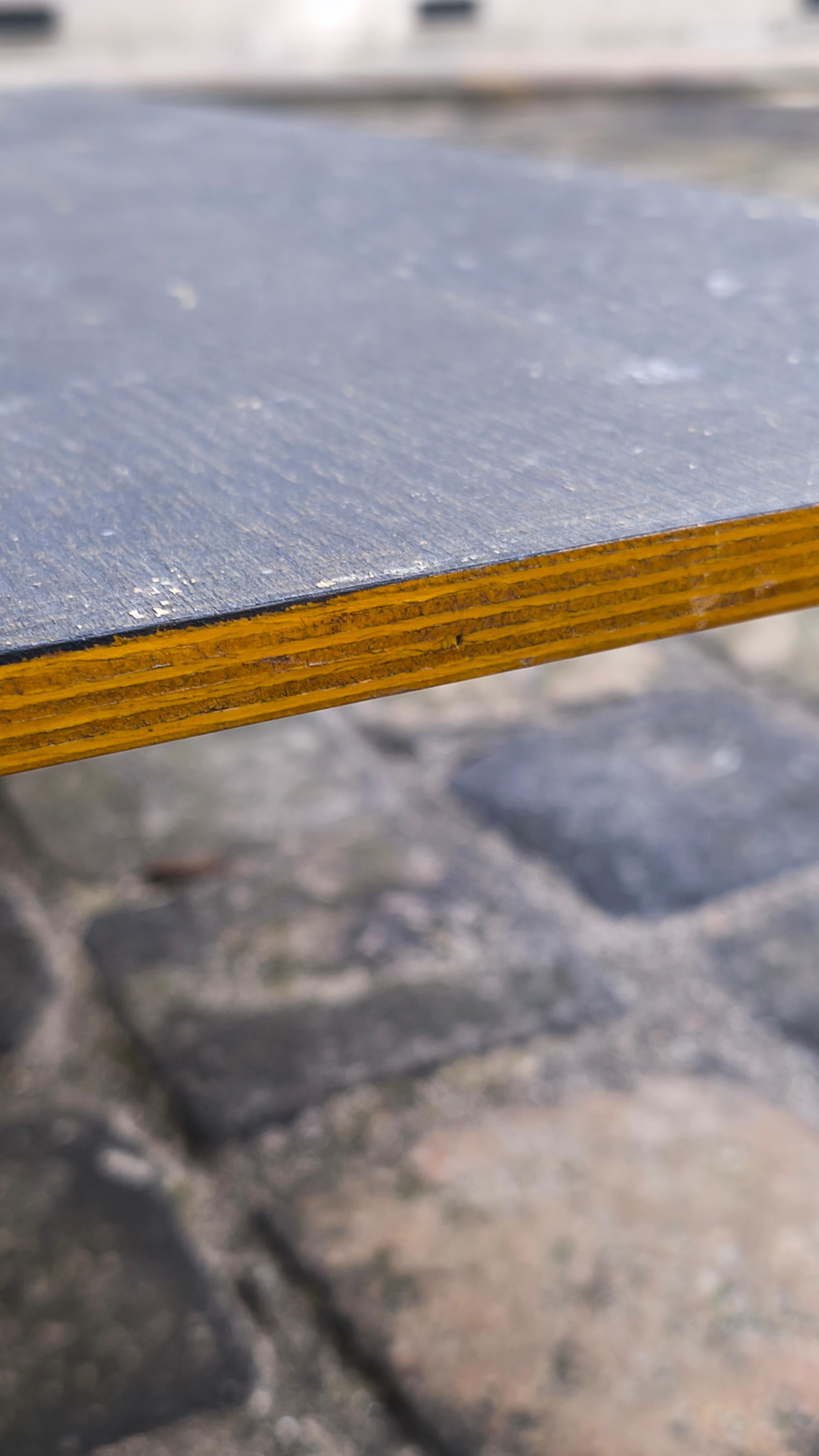 Wood coffee table, 50s, attributed to Eames Evans Herman Miller For Sale 11