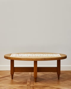 Wood Coffee Table by François Weiss