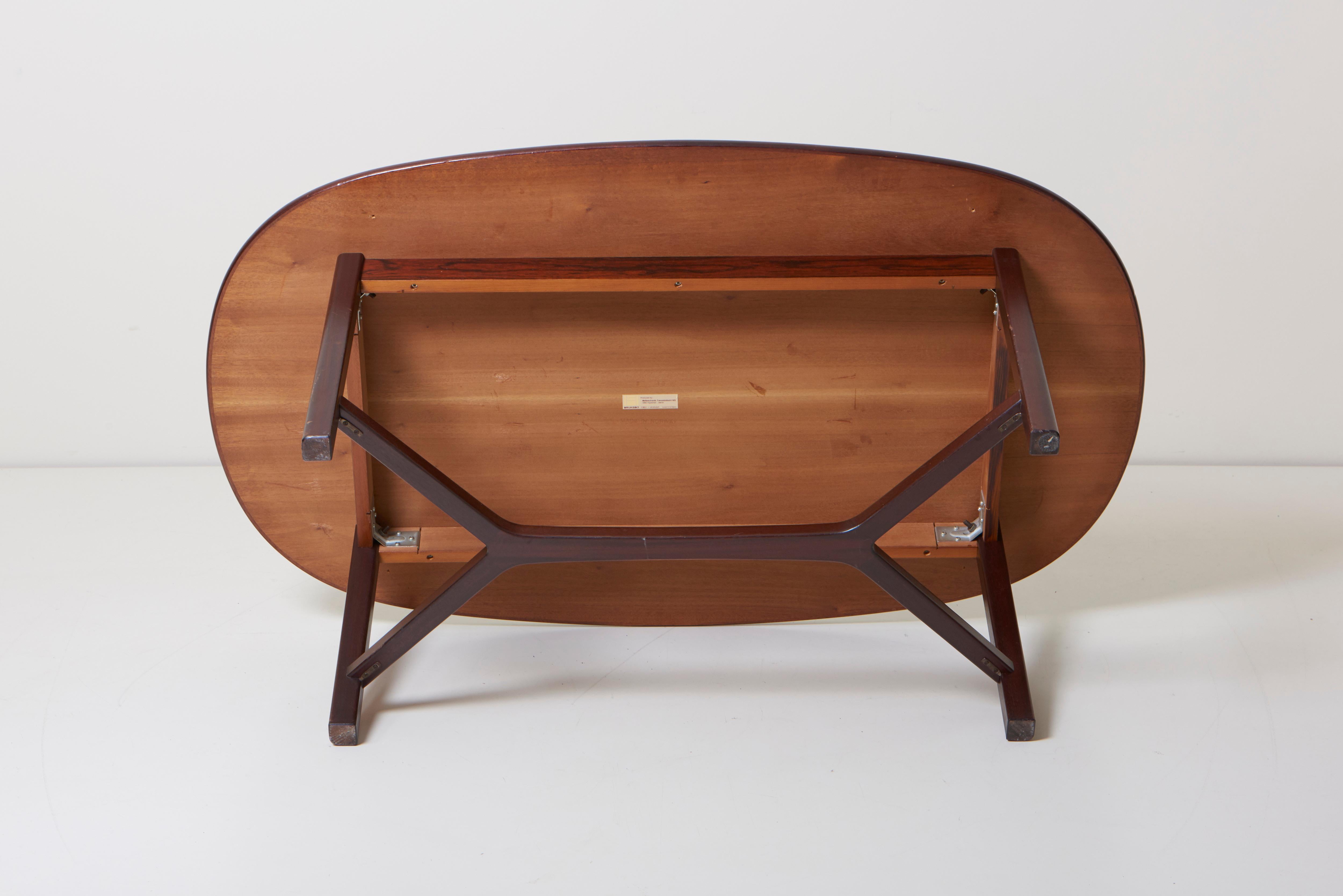 Wood Coffee Table by Torbjørn Afdal for Bruksbo 8