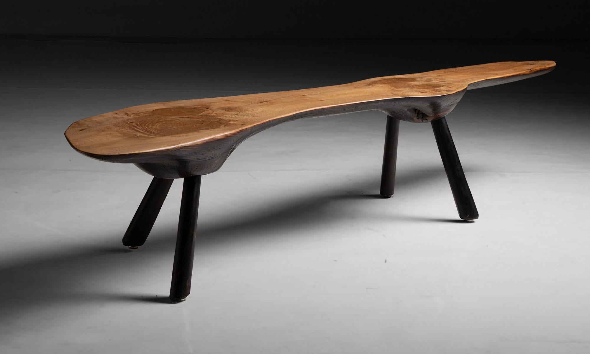 Wood Coffee Table

Made in Wales

Composed of cypress wood with Sugi Ban base and legs.

Measures 89.5”L x 16.25”d x 16.5”h