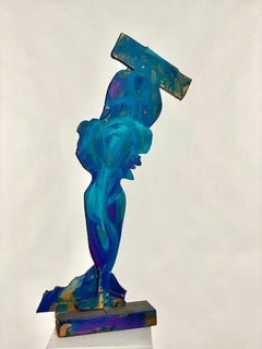 Collage de Madera Multicolor Escultórico, Siglo XXI by Mattia Biagi