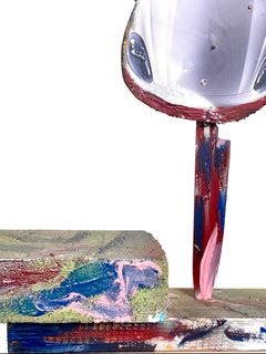 Collage de Madera Multicolor Escultórico, Siglo XXI by Mattia Biagi