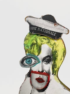 Wood Collage Multicolor Sculptural, 21st Century by Mattia Biagi