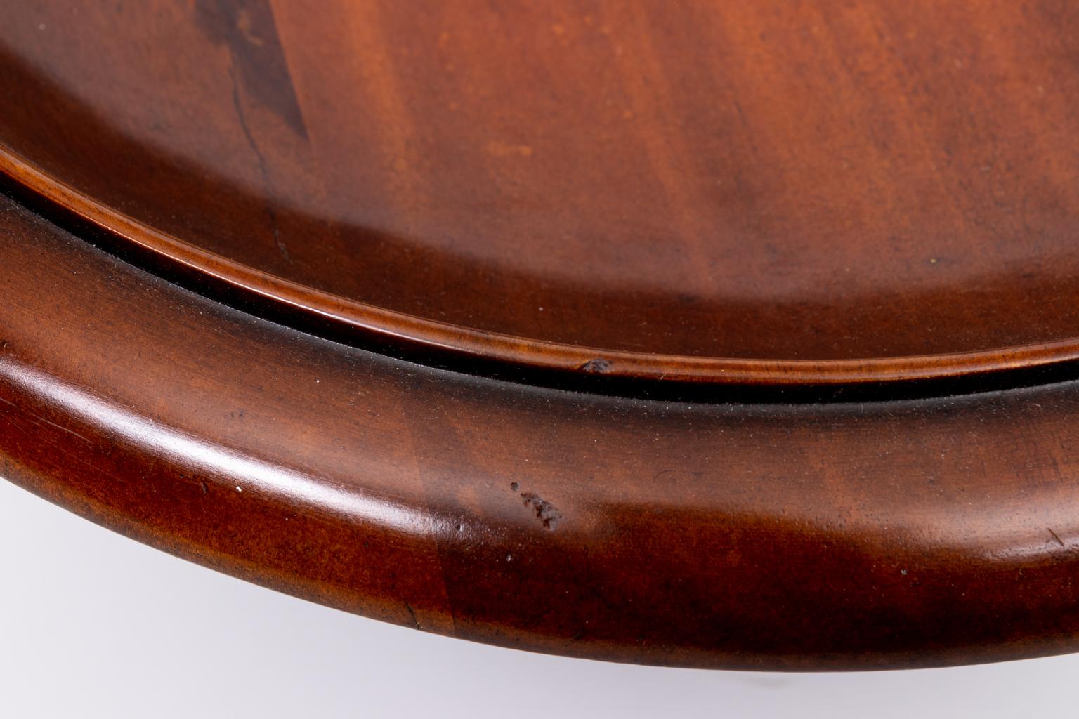 20th Century Wood Compote For Sale