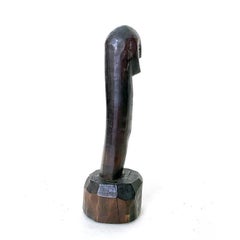 Wood Condiment Pounder, Northern Philippines, 20th Century