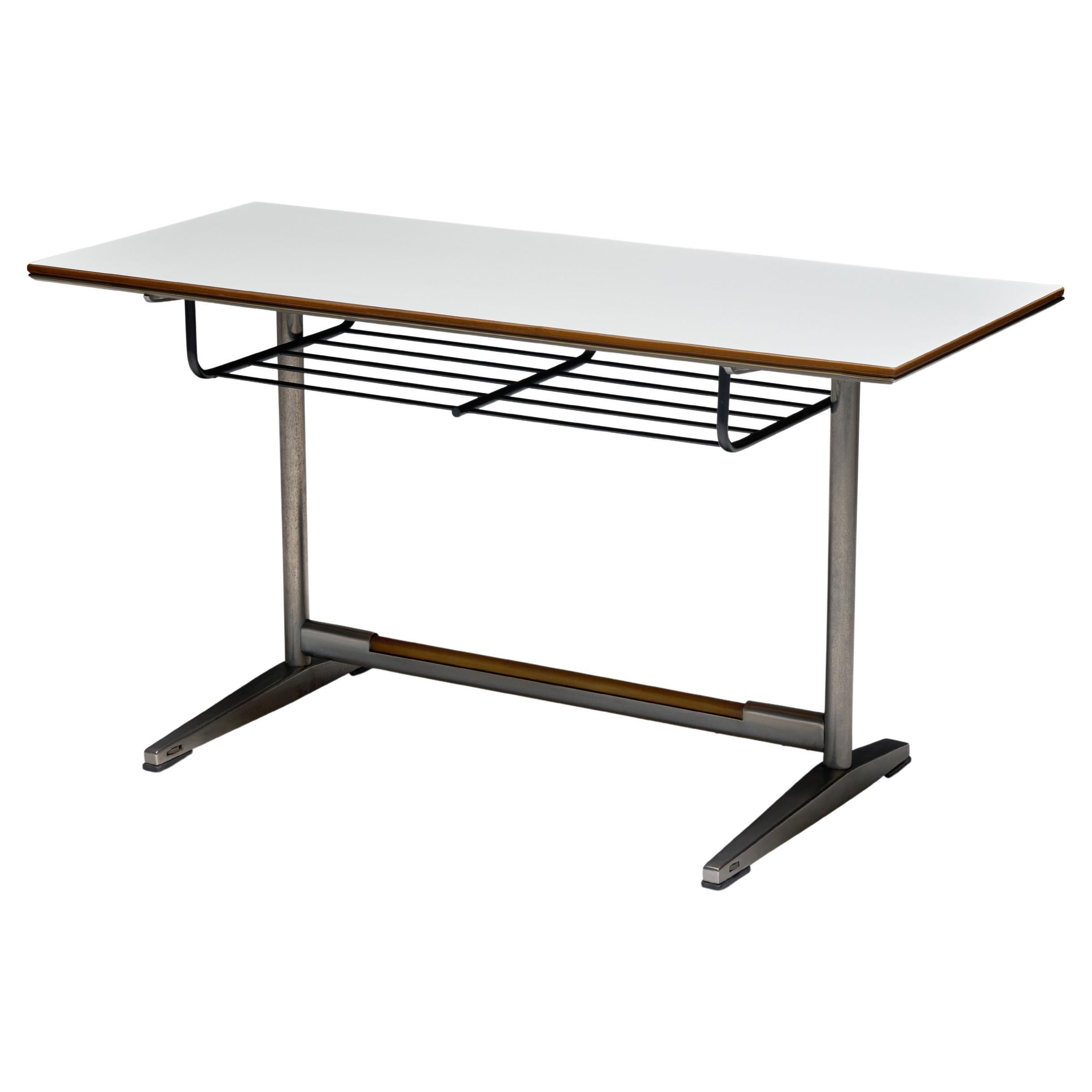 Wood Desk by Antonio Fornaroli, Gio Ponti, and Alberto Roselli for Rima, 1956 en vente