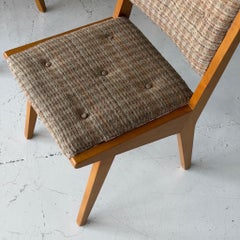 Wood Dining Chairs by Jens Risom for Knoll