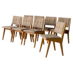 Wood Dining Chairs by Jens Risom for Knoll