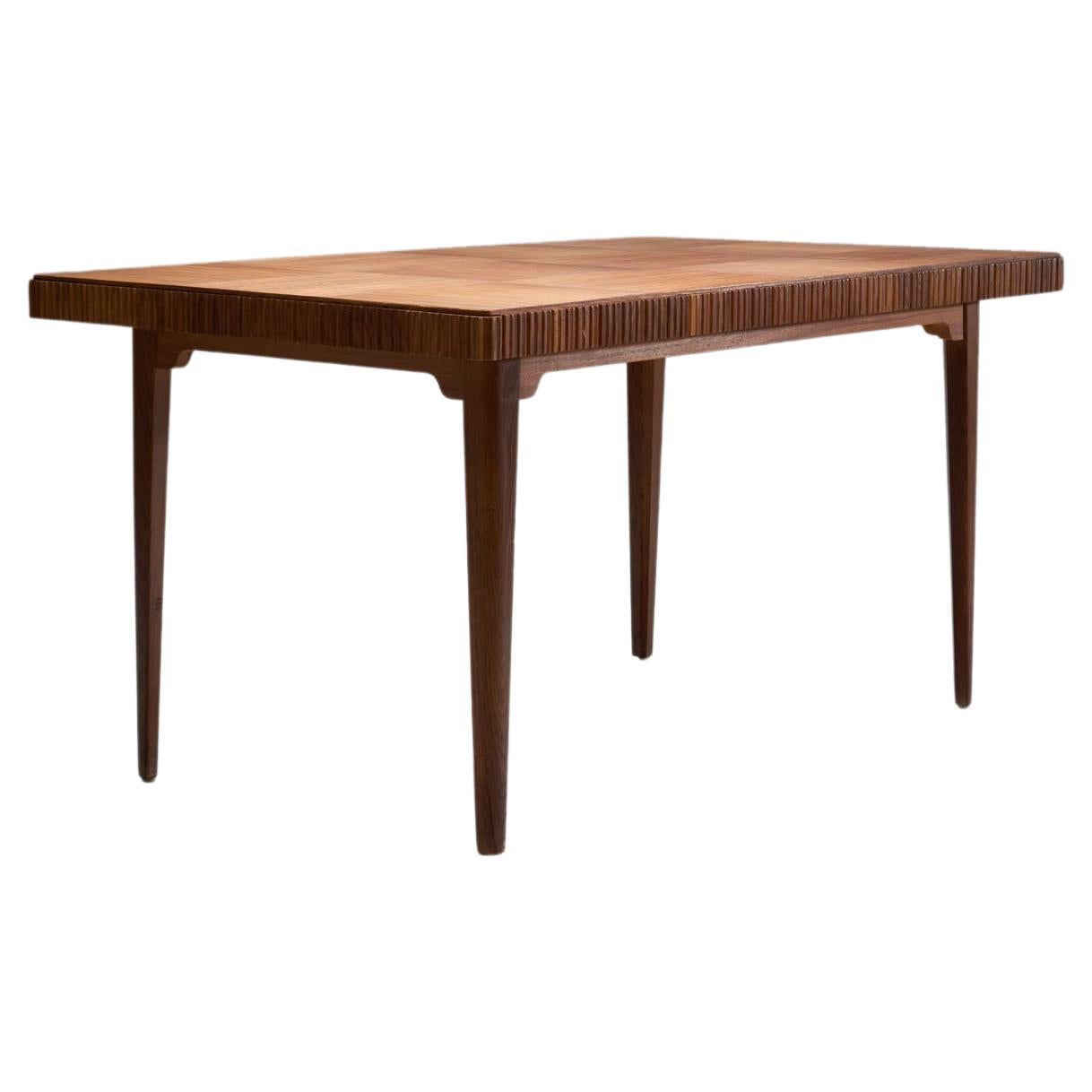 Wood Dining Table by Carl Axel Acking for Bodafors, ca 1940s-1950s For Sale