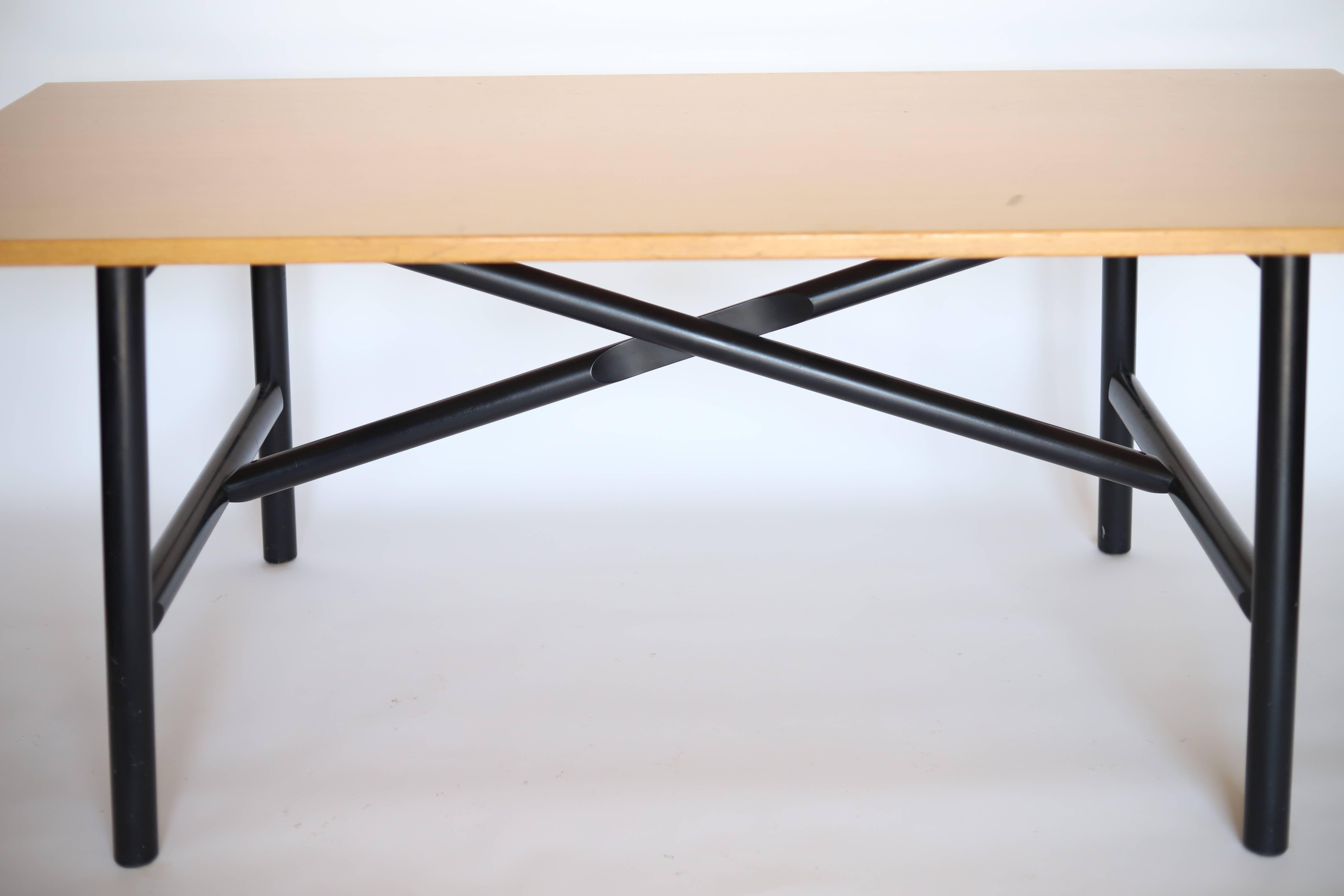 Mid-Century Modern Danish Cabinetmaker Table Desk For Sale