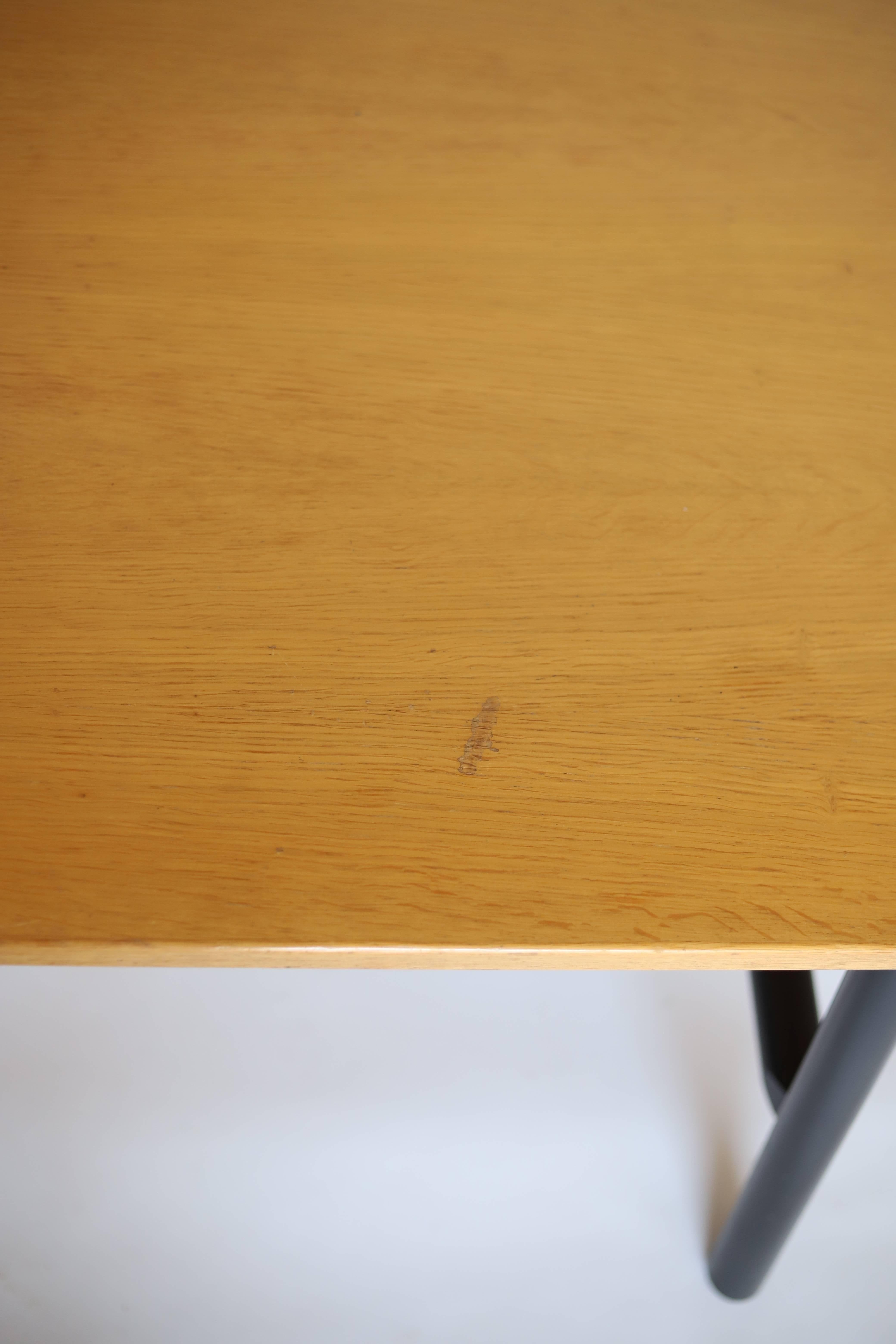Wood Danish Cabinetmaker Table Desk For Sale